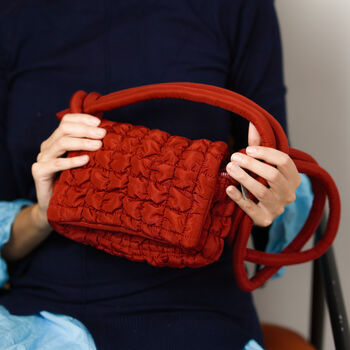 Cosy Puffy Quilted Crossbody Shoulder Bag, 2 of 11