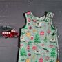 Organic Christmas Baby And Toddler Dungarees, thumbnail 4 of 5