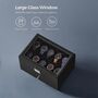 Two Tier Watch Box Watches Display Case Organiser Unit, thumbnail 4 of 12