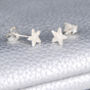 Hand Crafted Tiny Starfish Stud Earrings, thumbnail 2 of 5