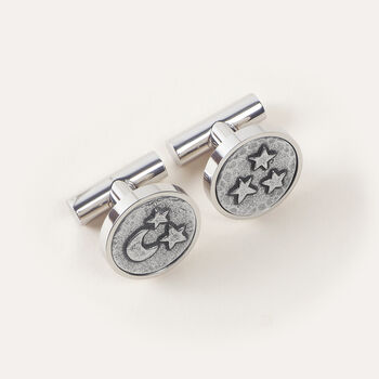 'Love You To The Moon And Back' Cufflinks, 2 of 5