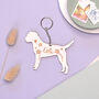 Personalised Pet Dog Breed Engraved Keyring, thumbnail 7 of 12