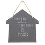 Personalised No Place Like Home Coordinates Slate Sign, thumbnail 4 of 4