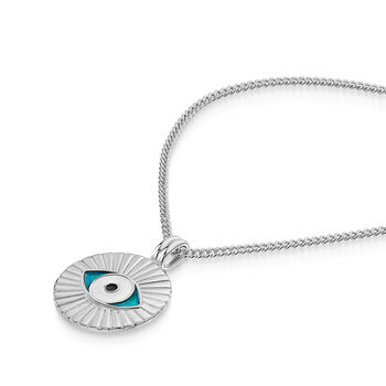 Eye Of Providence Necklace 925 Sterling Silver, 6 of 7