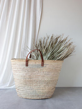Handwoven Parisienne Basket || Back In Stock, 4 of 12