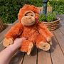 Super Soft Orangutan Cuddly Toy, thumbnail 5 of 10