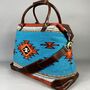 Carpet Weekend Holdall With Leather Trim, thumbnail 8 of 9
