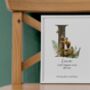 Personalised Woodland Baby Birth Print, thumbnail 6 of 7