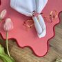 Flamingo Napkin Ring Pink • Set Of Four, thumbnail 3 of 3
