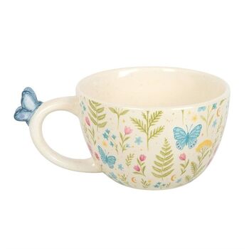 Floral Print Mug With Butterfly, 2 of 2