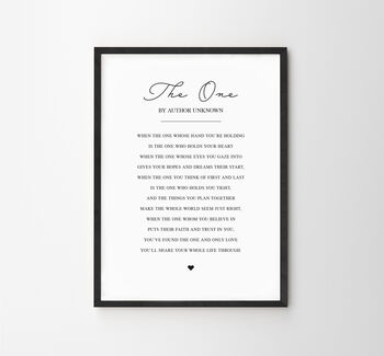 In Loving Memory Custom Made Poem Print, 3 of 11