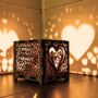 Valentine's Day Wooden Lantern With Gift, thumbnail 6 of 6