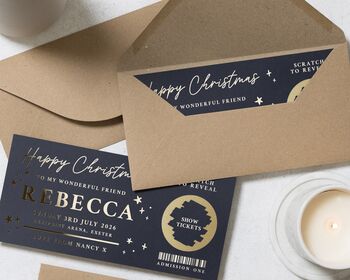 Christmas Gift Voucher Scratch Card, 6 of 9