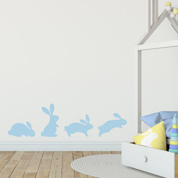Bunny Rabbit Wall Stickers, 2 of 2