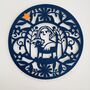 Personalised Cat Lady Paper Cut, thumbnail 6 of 10