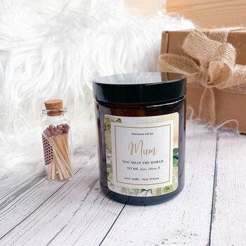Personalised Mother's Day Candle Gift Set, 7 of 7