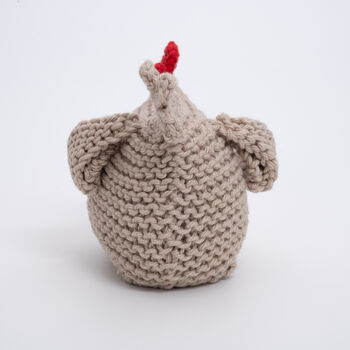 The Hen And Chick Beginner Knitting Kit, 8 of 12