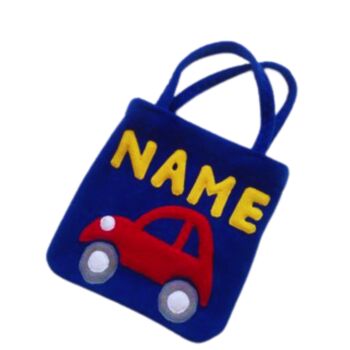 Toddler's Personalised Handbag Blue, 6 of 8