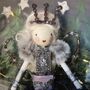 Personalised Hand Crafted Christmas Tree Topper Fairy, thumbnail 1 of 10