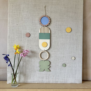 Spring 2024 Wall Hanging Colourful Home Wall Art, 3 of 4