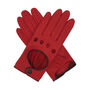 Jules. Women's Contrast Leather Driving Gloves, thumbnail 11 of 12