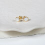 Aurora Mother Of Pearl And Gold Vermeil Stud Earrings, thumbnail 1 of 4