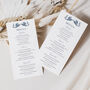 Wedding Menu Cards, thumbnail 2 of 6