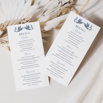 Wedding Menu Cards, 2 of 6