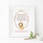 I Promise, Christening Print Or New Baby Print, thumbnail 1 of 5