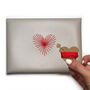 Stitch Heart Strings Envelope Pouch, thumbnail 6 of 12