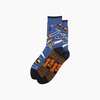 Diy Tools Bamboo Socks In Blue, 4 of 5