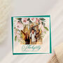 Thanksgiving Photo Floral Card, thumbnail 1 of 2