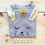 Personalised Rabbit Baby Childrens Easter T Shirt, thumbnail 3 of 3