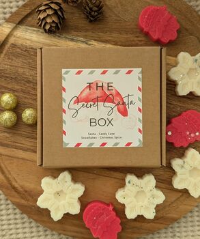 Secret Santa Wax Melt Gift Set For Colleague, 5 of 7