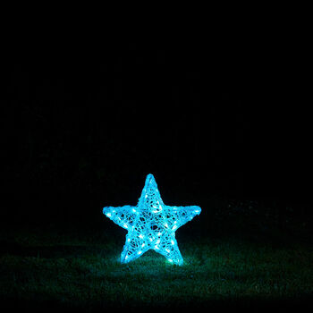Twinkly Smart LED Outdoor Acrylic Small Christmas Star, 8 of 11