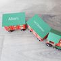 Personalised Wooden Advent Train With Draws, thumbnail 4 of 6