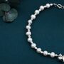 Freshwater Pearl And Heart Charm Beaded Bracelet, thumbnail 5 of 11