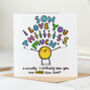 Son I Love You This Much Card, thumbnail 1 of 2