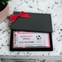 Football Stadium Tour Scratch Personalised Gift Voucher, thumbnail 1 of 7