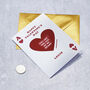 Personalised Ace Of Hearts Scratch Card, thumbnail 2 of 2