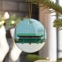 Any Football Stadium Illustrated Christmas Decoration, thumbnail 4 of 6