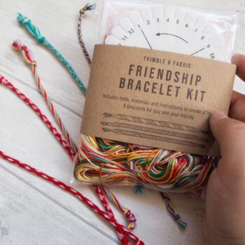 Friendship Bracelet Kit Rainbow, 4 of 4