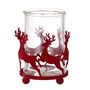 Leaping Reindeer Candle Holder, thumbnail 2 of 3