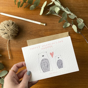 Happy 1st Valentines Day As My Mummy Greeting Card, 5 of 6