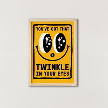 Twinkle In Your Eyes Art Print, 3 of 5