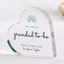 Grandad To Be Acrylic Plaque – First Father’s Day Gift, thumbnail 1 of 5