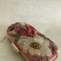 Pink Floral Oval Clutch Bag, thumbnail 7 of 10