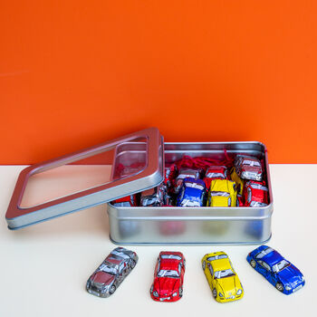 Gift Tin Of Chocolate Formula One Cars, 12 of 12