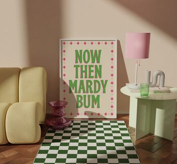 Mardy Bum Lyrics Wall Art Print Music Gallery, 7 of 10