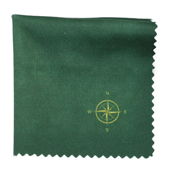 Compass Embossed Glasses Case And Cloth, 3 of 3